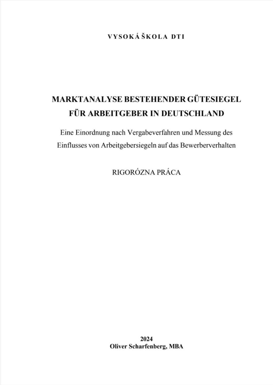 PhDr. Dissertation / Abschlussarbeit